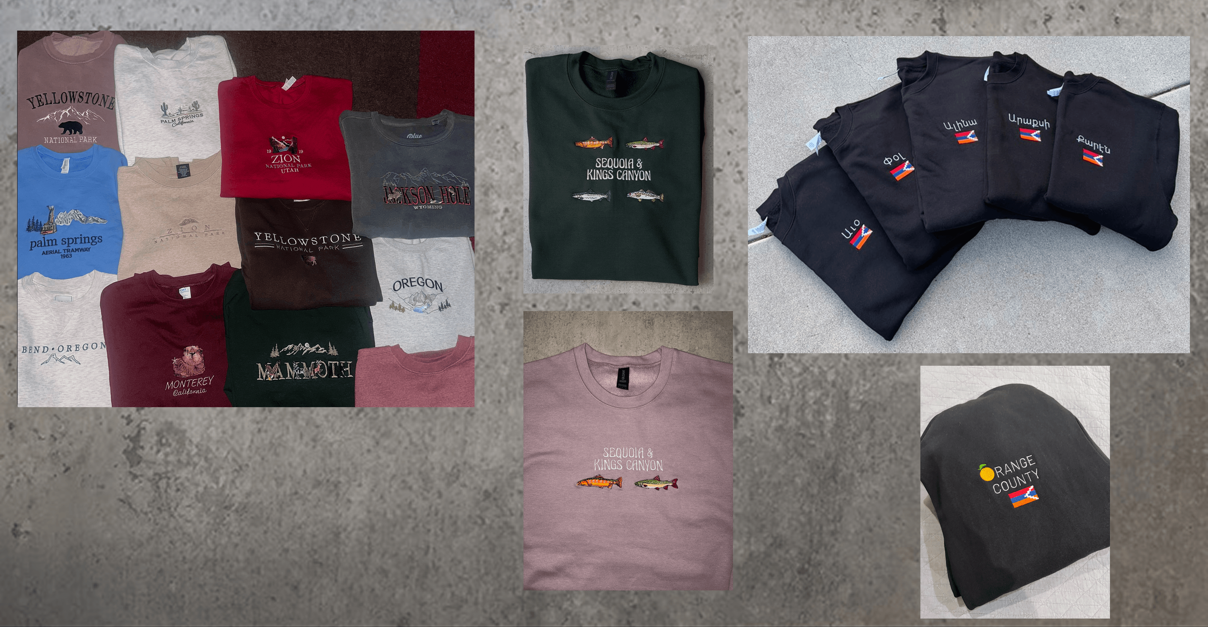 Part of our Collection of National Park Sweaters