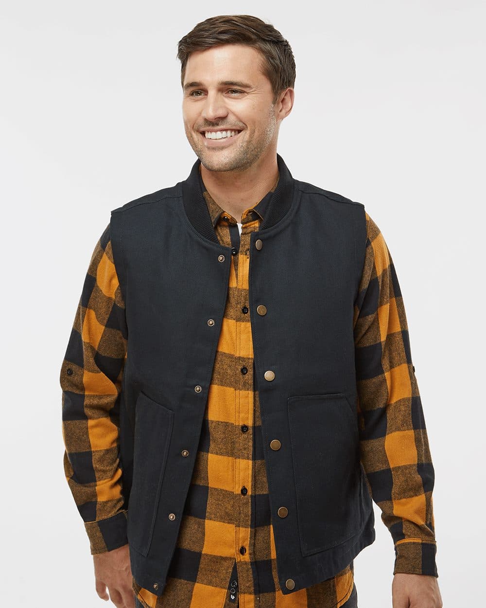 Men's Insulated Canvas Workwear Vest