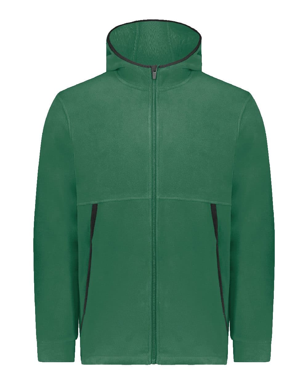 Unisex Eco Revive™ Polar Fleece Hooded Full-Zip Jacket