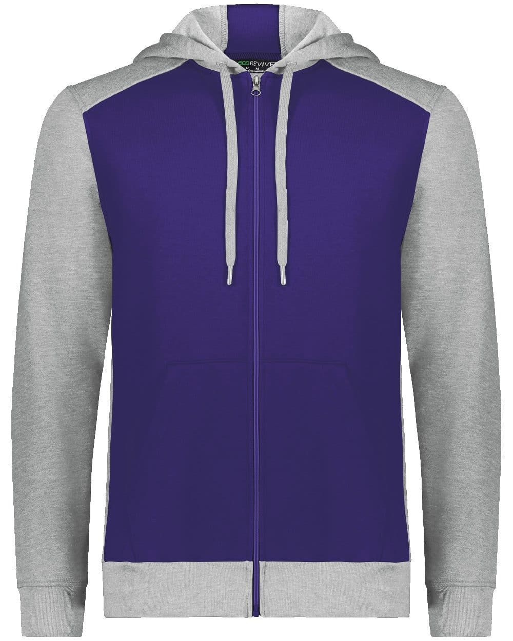 Unisex Eco Revive™ Three-Season Triblend Fleece Full-Zip Hooded Sweatshirt