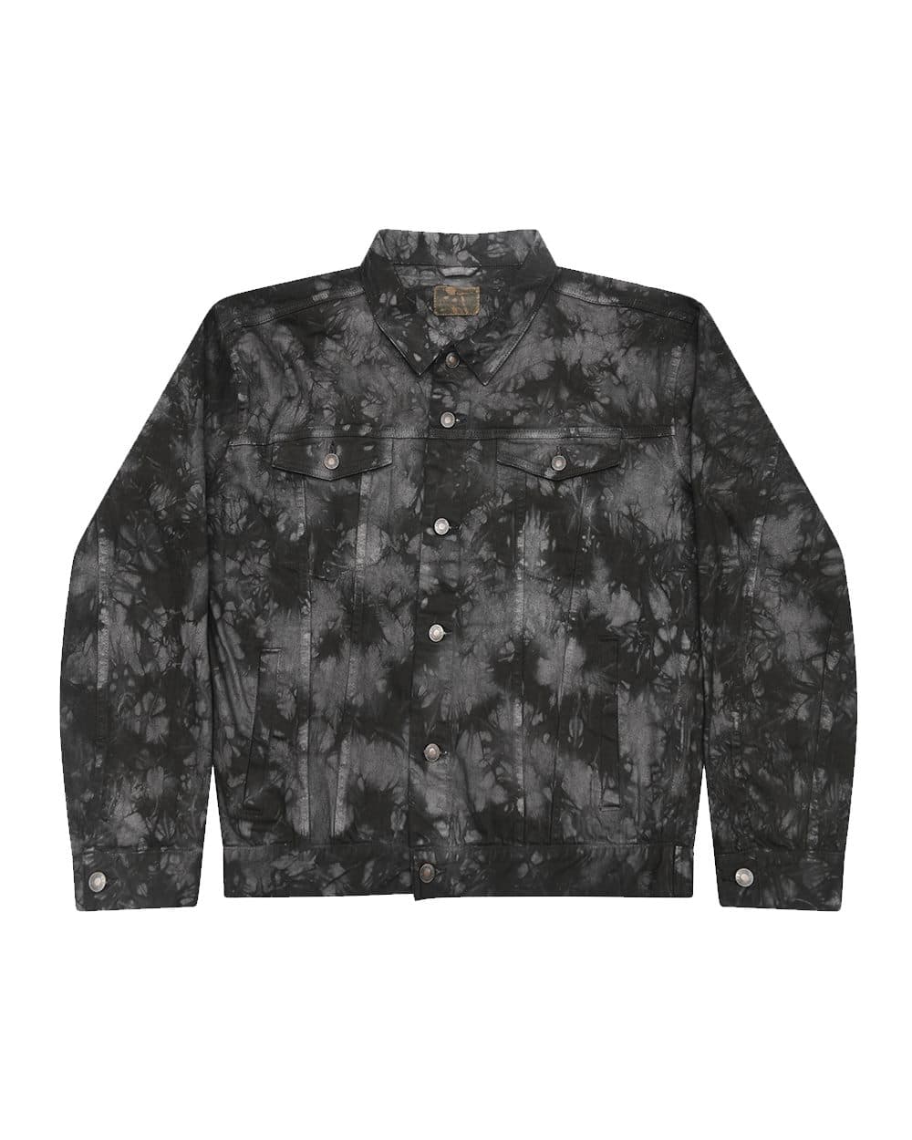 Unisex Tie-Dyed Denim Jacket