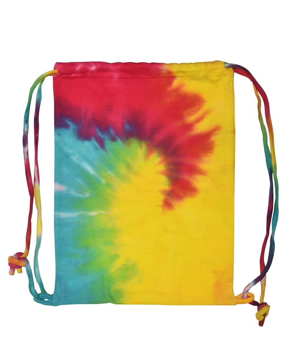 Tie-Dyed Drawstring Bag