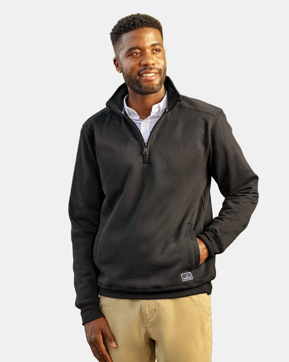 Men's Anchor Fleece Quarter-Zip Pullover
