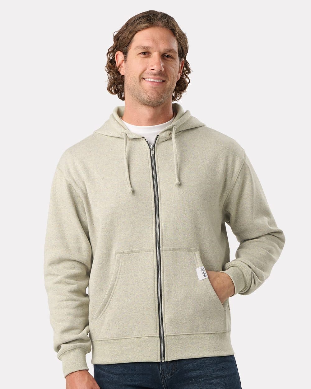Unisex Full-Zip Hooded Sweatshirt