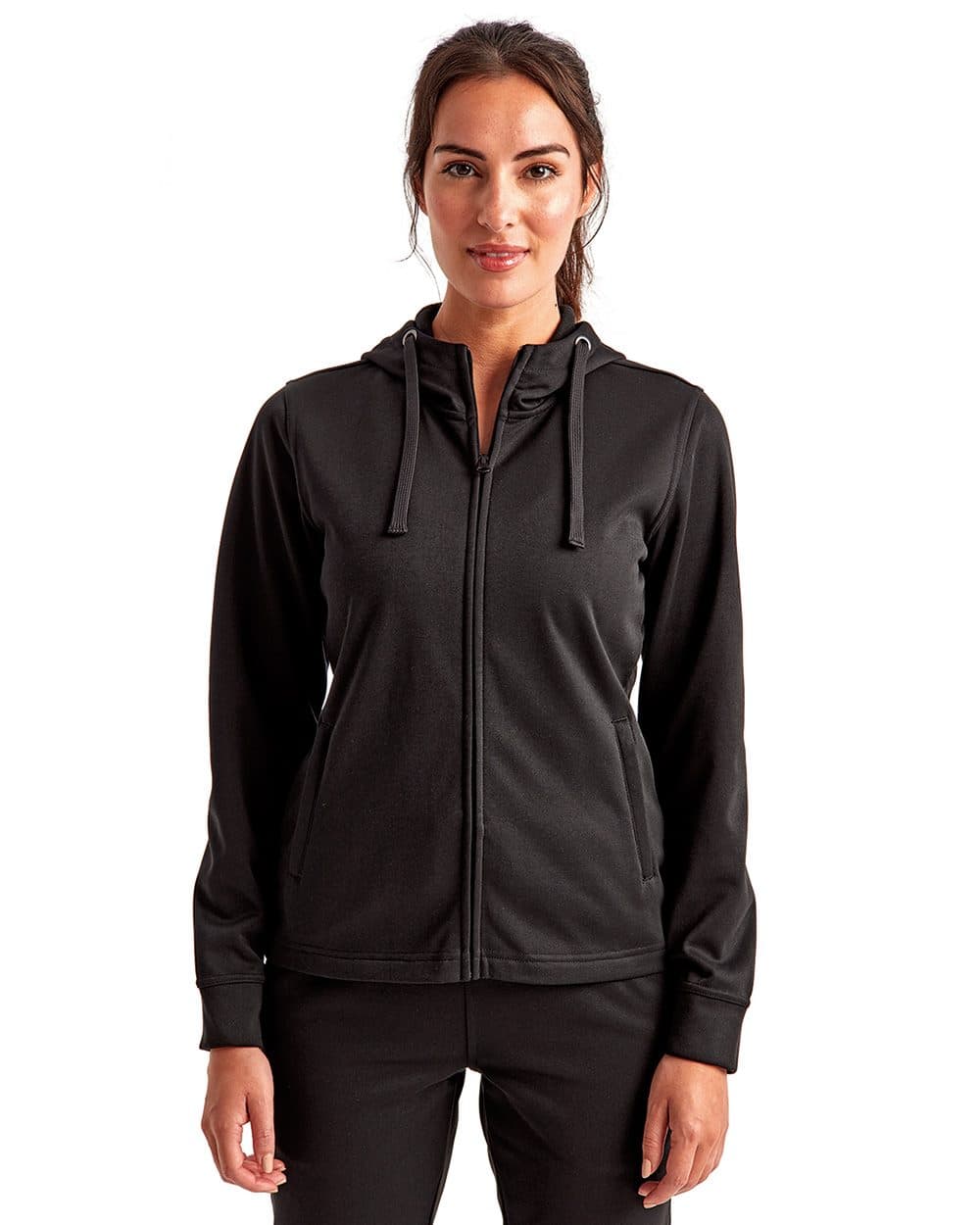 Women's Spun Dyed Full-Zip Hooded Sweatshirt