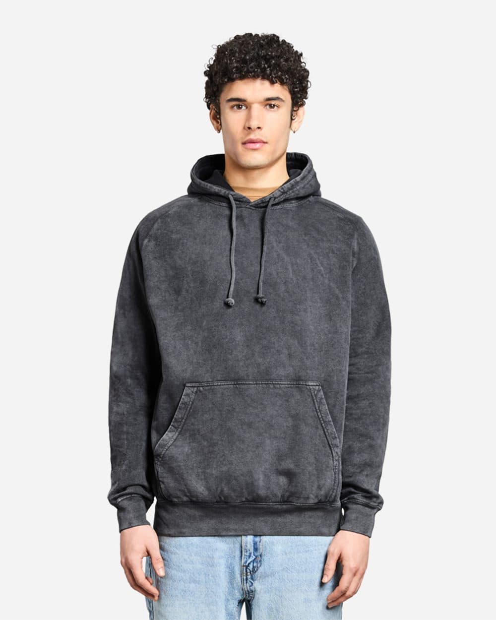 Unisex Vintage Raglan Hoodie Sweatshirt