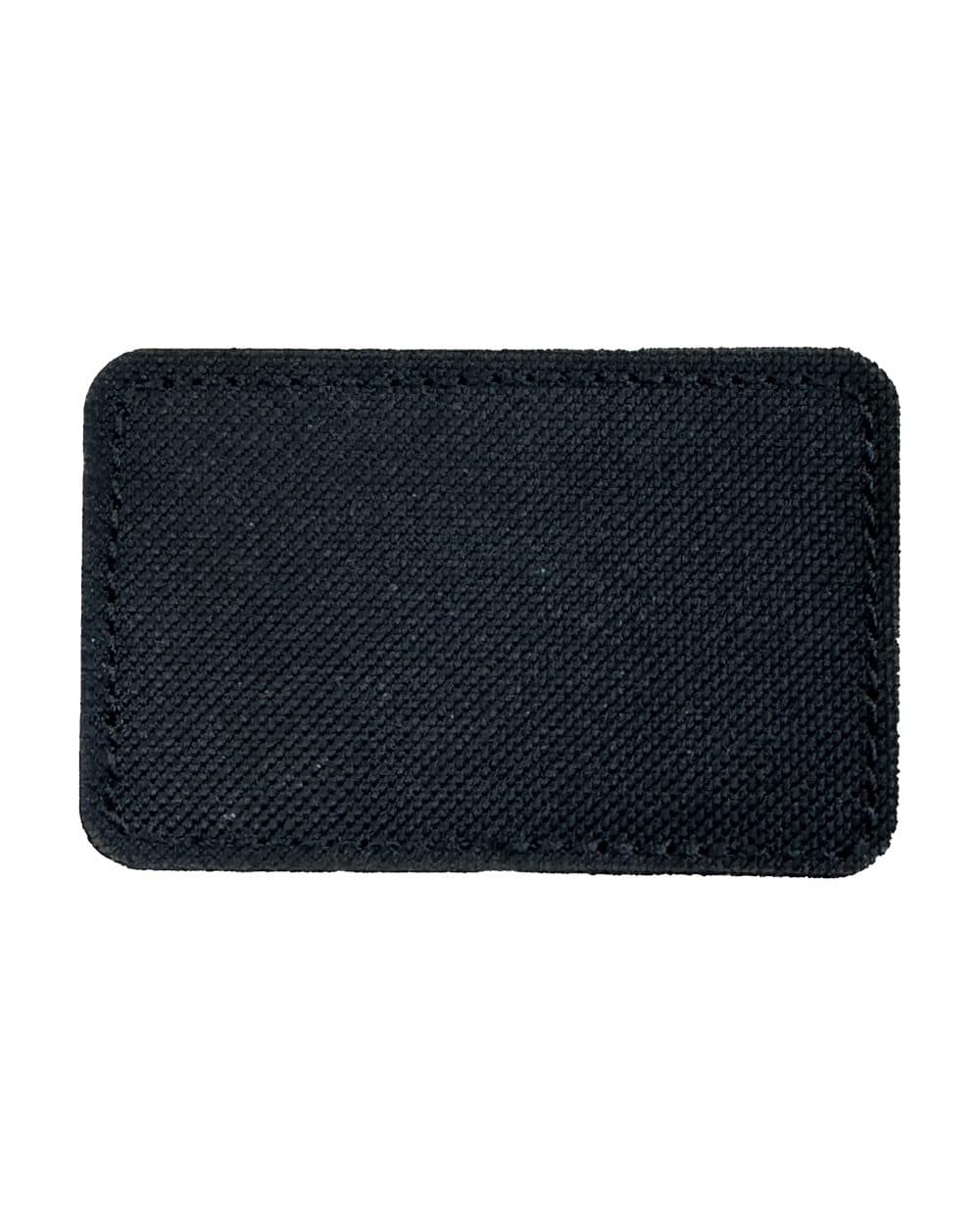 Medium Blank Black Patch - Qty 10