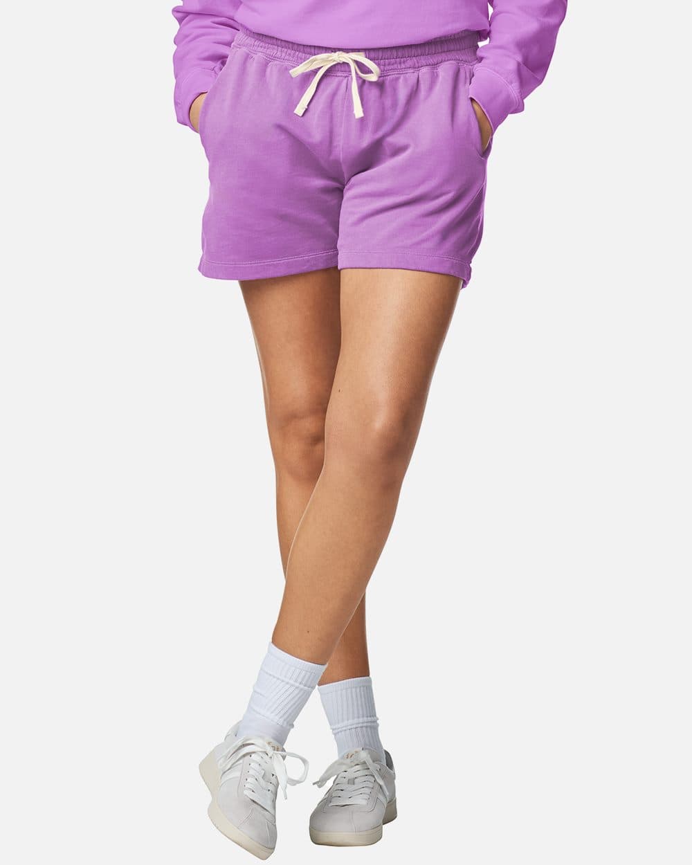 Women’s Garment-Dyed Lightweight Sweat Shorts