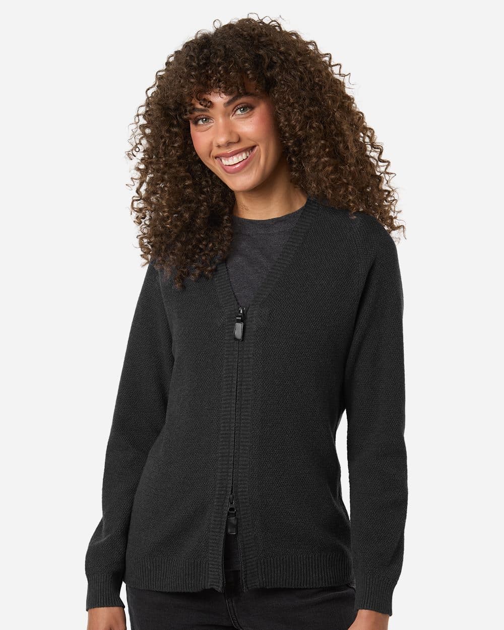 Women's Hartland Textured Full Zip Sweater