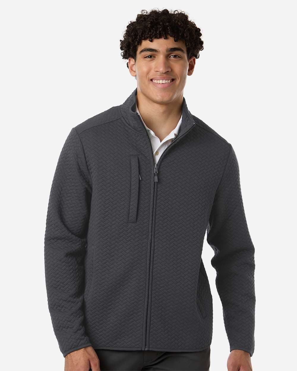 Men's Aspen Herringbone Fleece Full-Zip