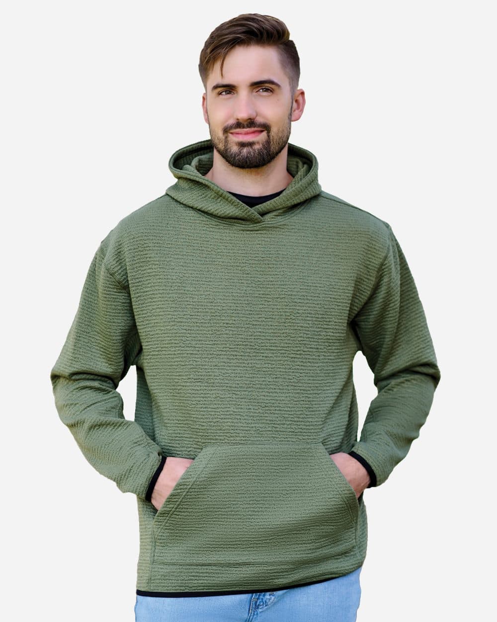 Unisex Pebble Fleece Hooded Pullover