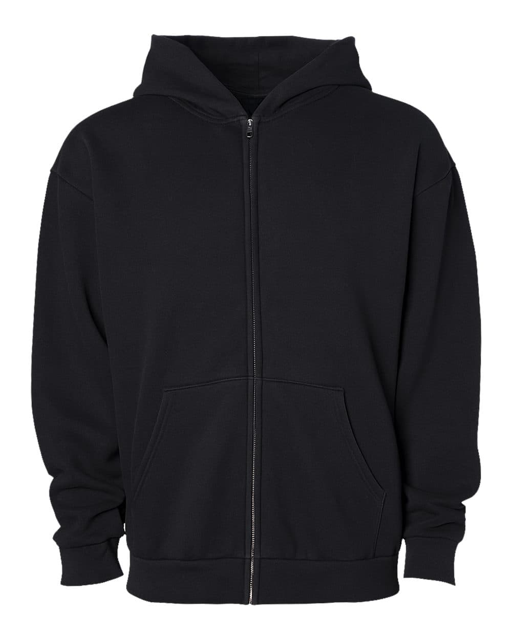 Unisex Avenue Midweight Full-Zip Hooded Sweatshirt