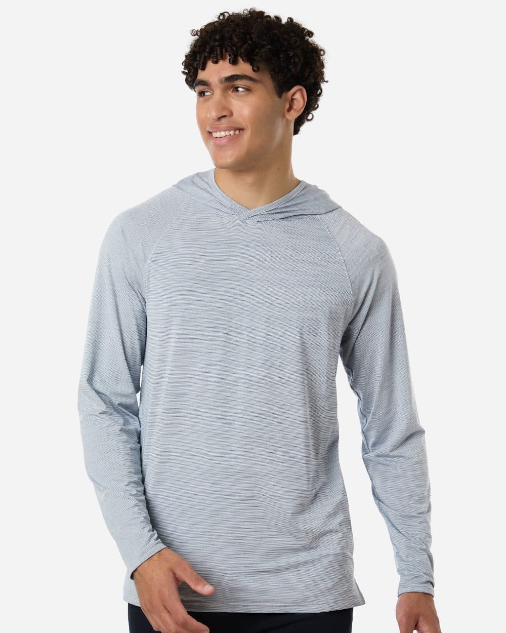 Unisex Performance Hooded Long Sleeve T-Shirt