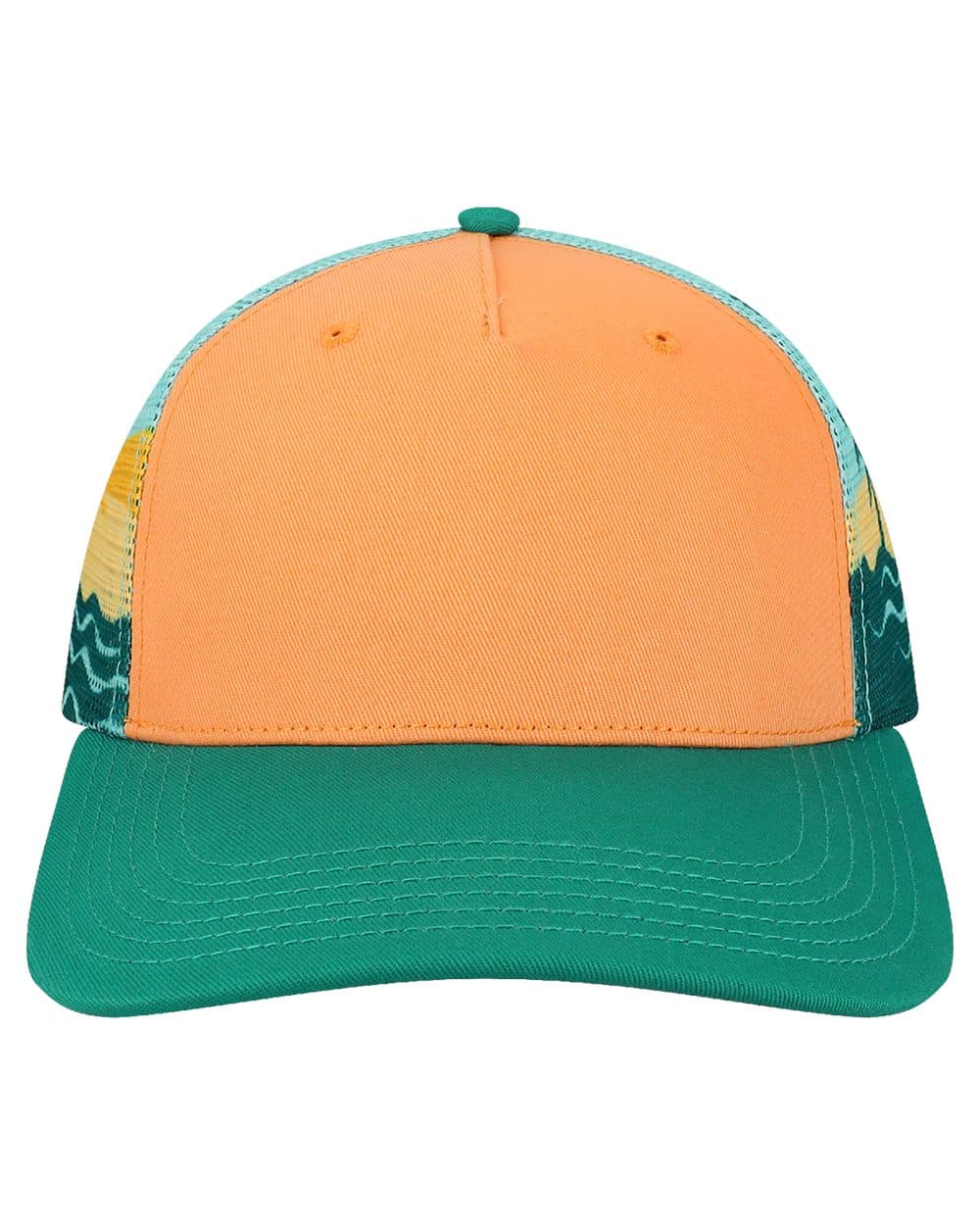 Plain Front Five-Panel Trucker Cap