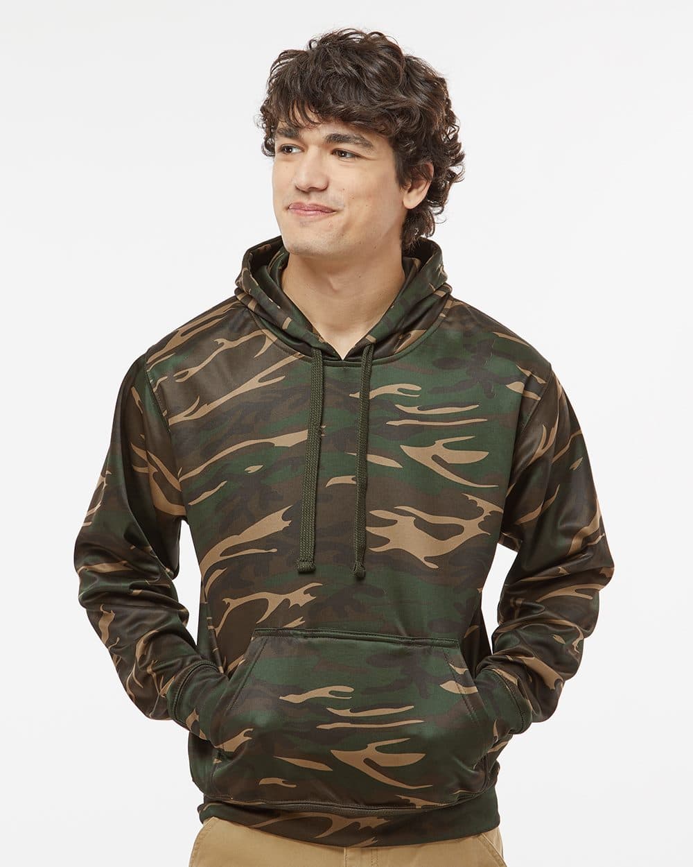 Men's Polyester Tailgate Hooded Sweatshirt