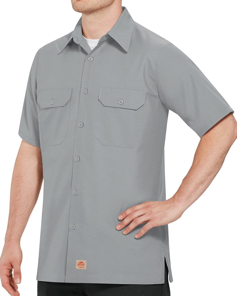 Men's Ripstop Short Sleeve Work Shirt