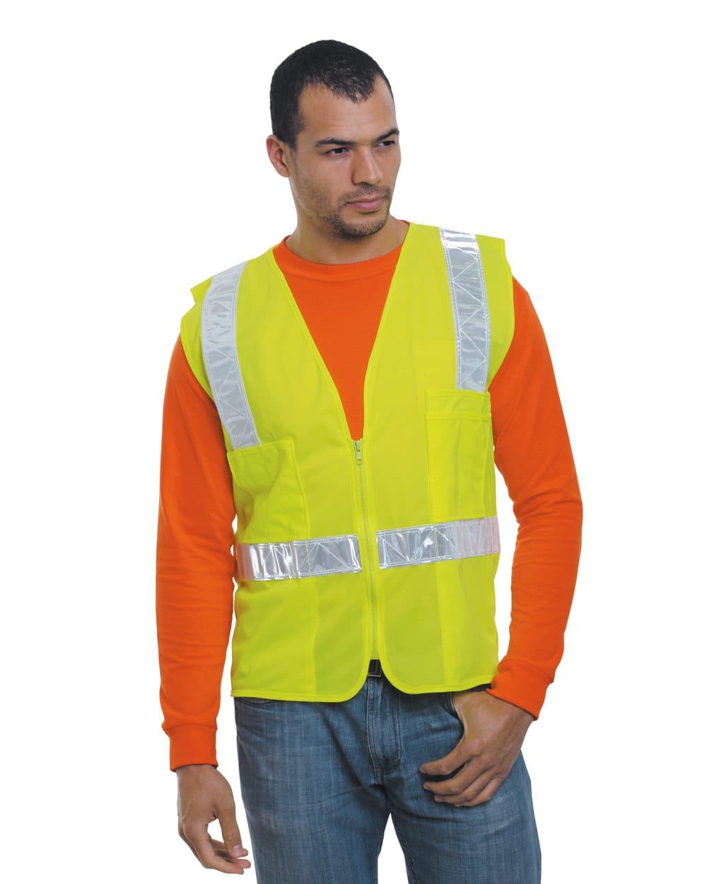 Unisex USA-Made ANSI Surveyor's Vest Class 2