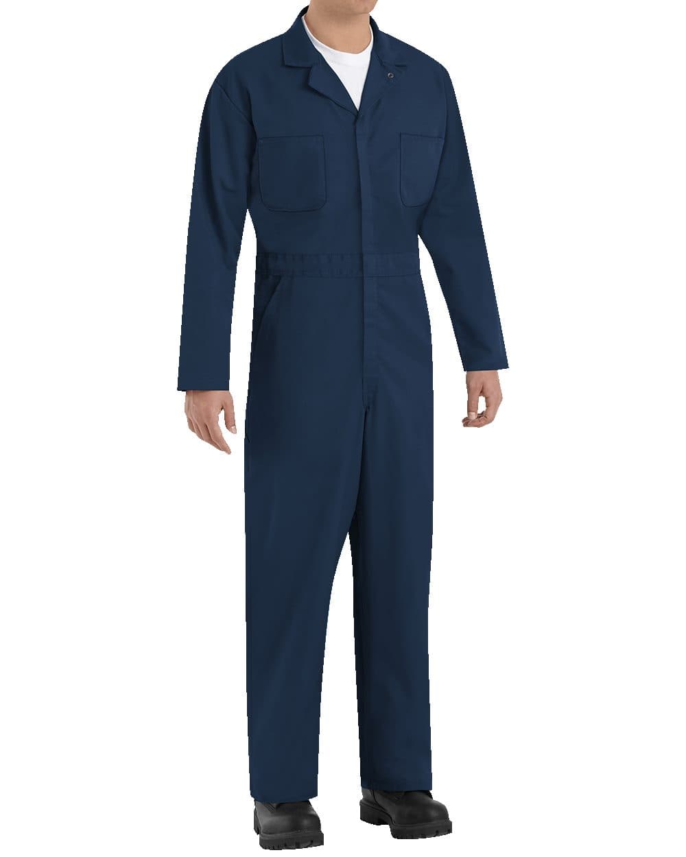 Men's Extended Sizes Twill Action Back Coverall