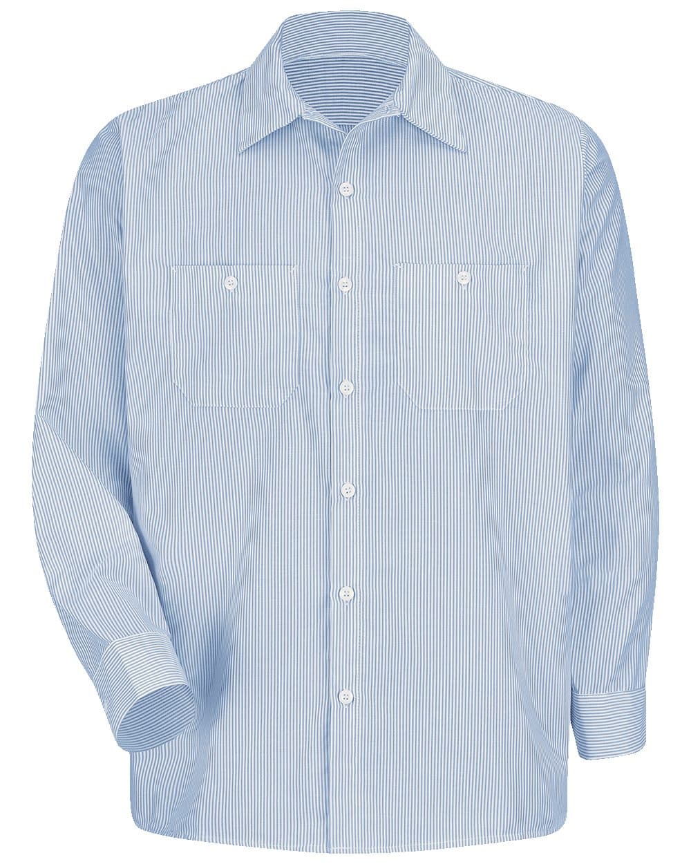 Men's Tall Industrial Stripe Work Shirt
