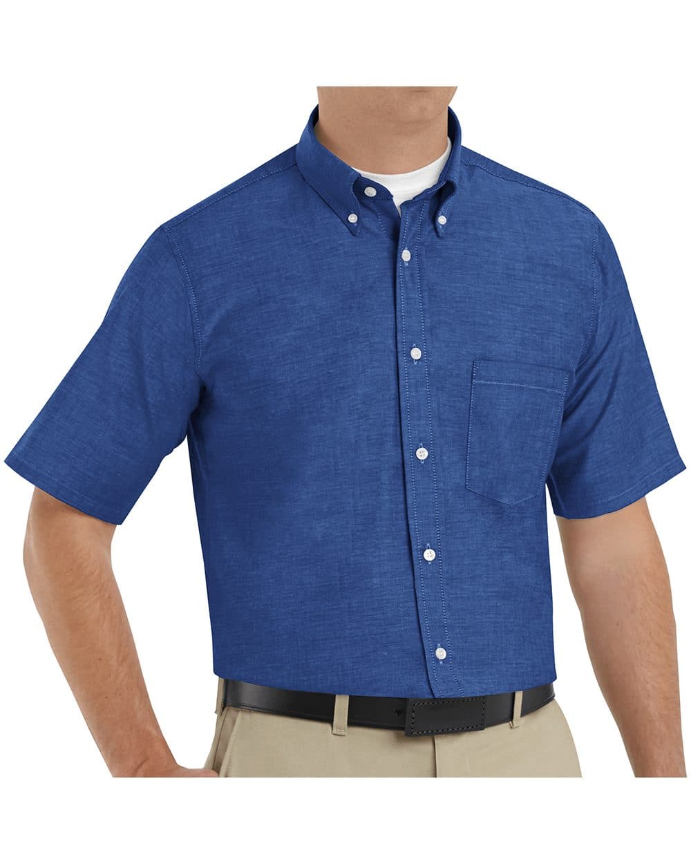 Men's Extended Sizes Executive Oxford Dress Shirt