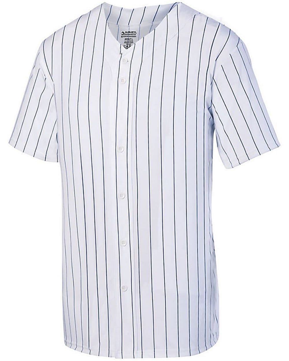 Youth Pinstripe Full Button Baseball Jersey