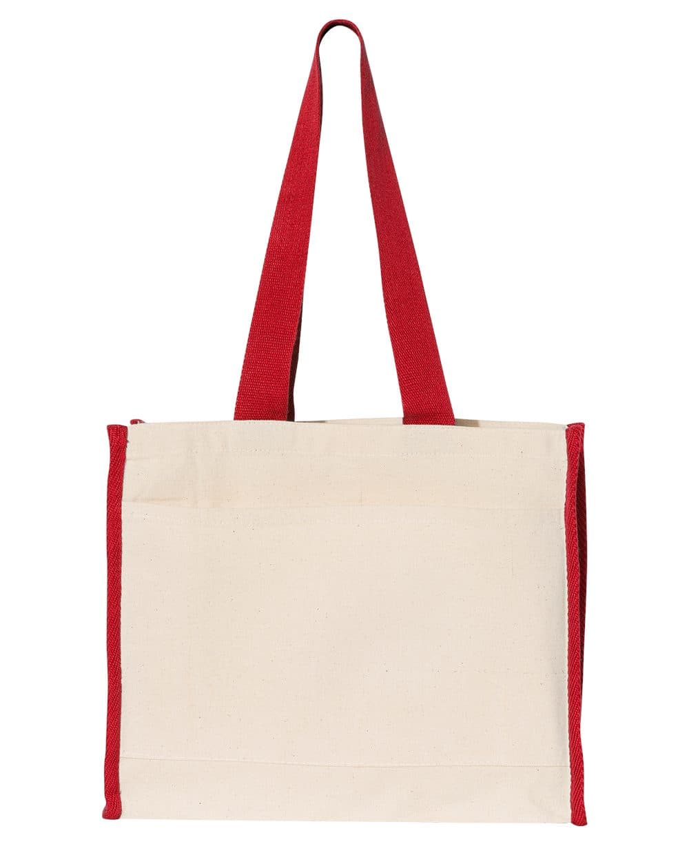 14L Tote with Contrast-Color Handles
