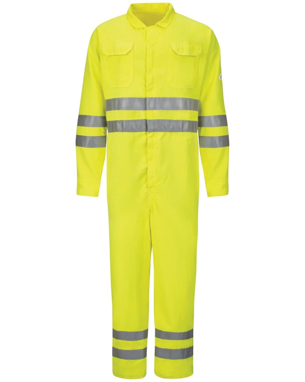 Men's Hi-Vis Deluxe Coverall with Reflective Trim - CoolTouch® 2 - 7 oz.