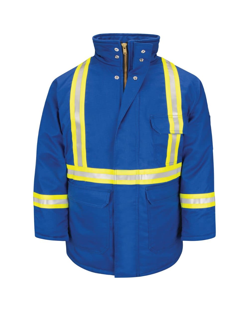Men's Deluxe Parka With Reflective Trim - EXCEL FR® ComforTouch