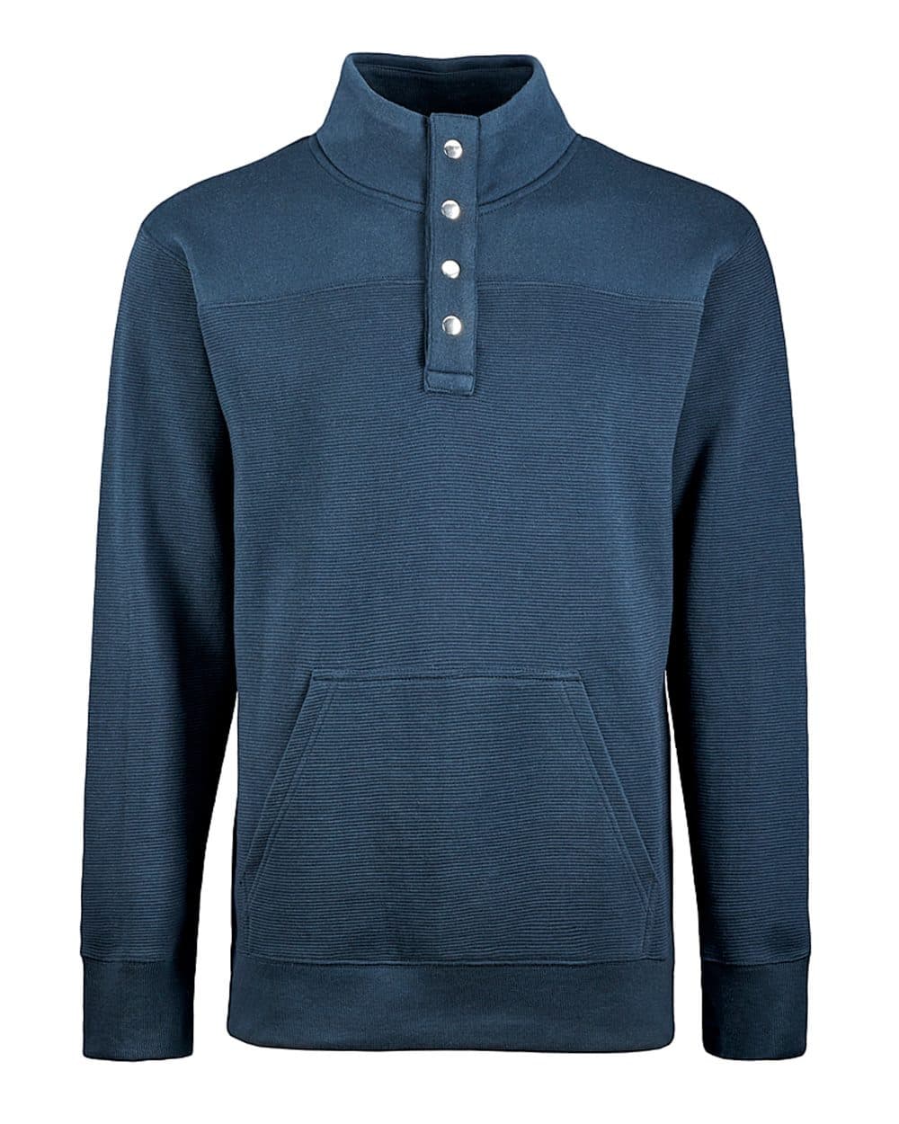 Men's Ripple Fleece Snap Sweatshirt