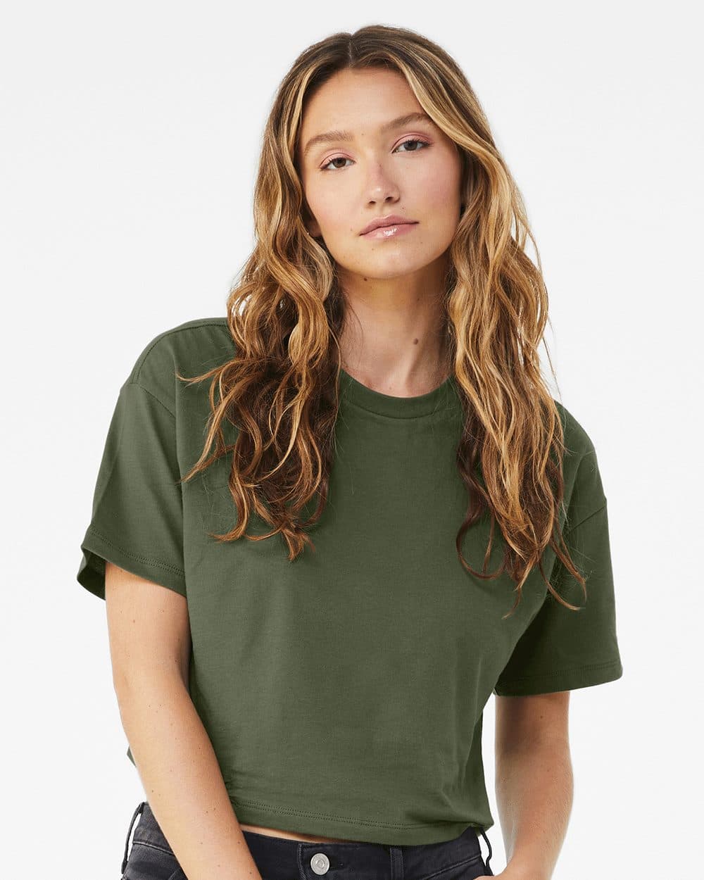 Women's Jersey Crop Tee