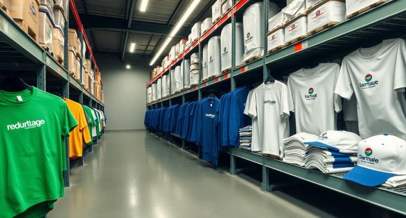 Our Custom apparel section