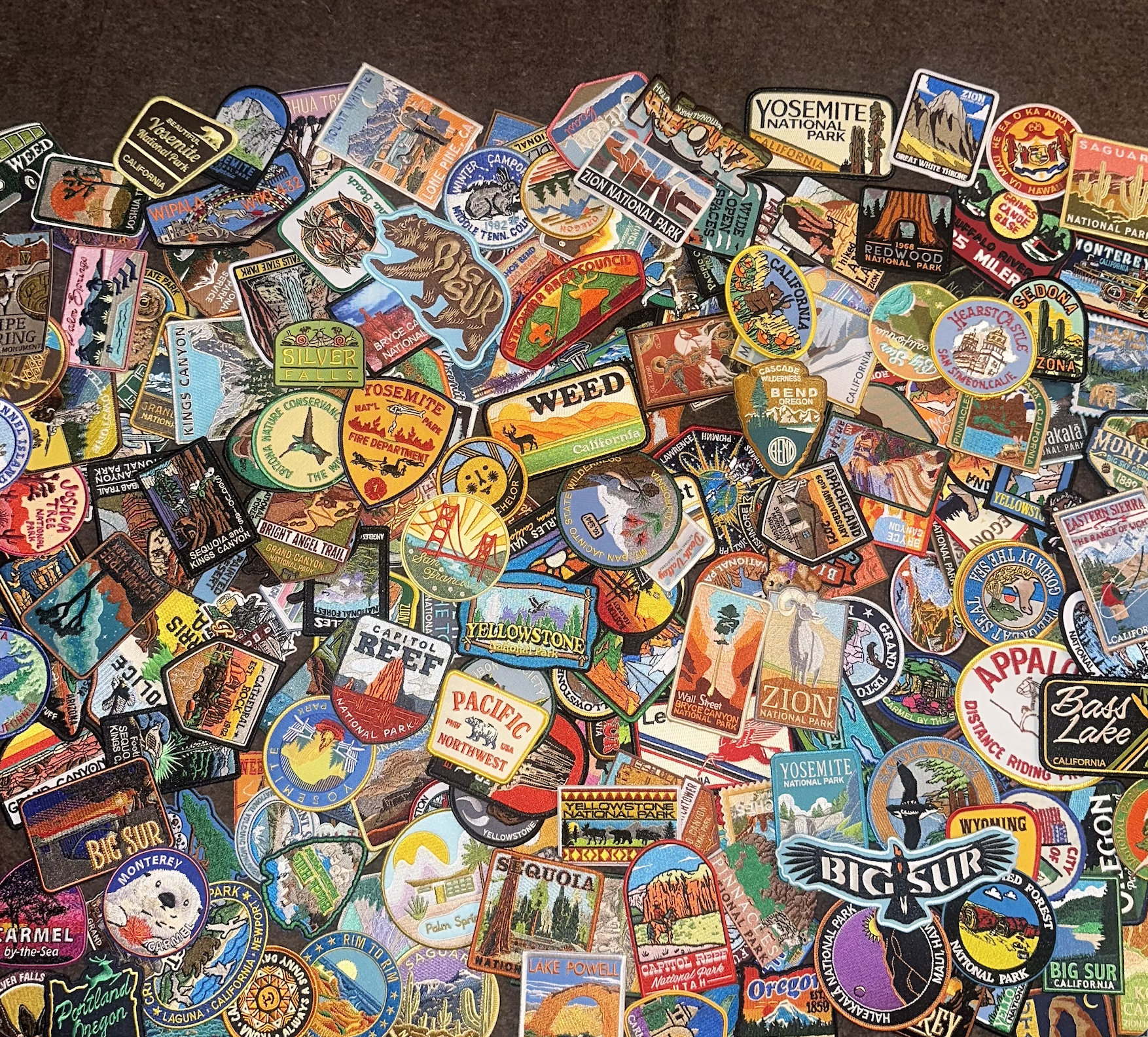 Our original National and state Park Patch collection